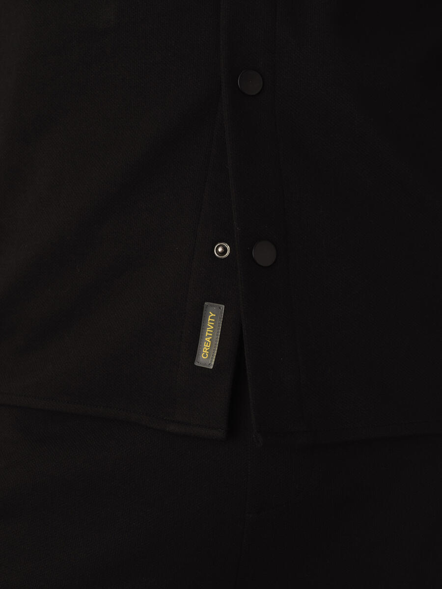 Xint Çıtçıt Düğmeli Oversize Cepli Gömlek Ceket. 4