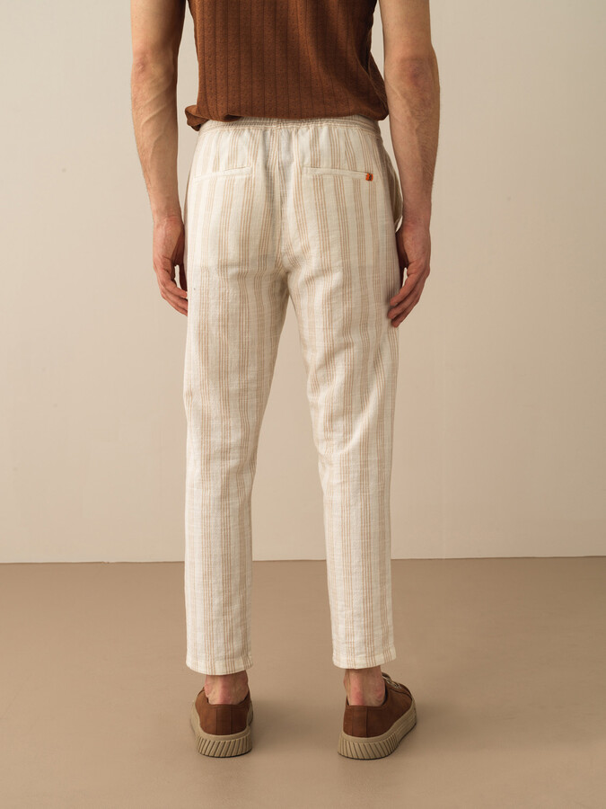 %100 Pamuk Regular Fit Pantolon - Thumbnail (2)