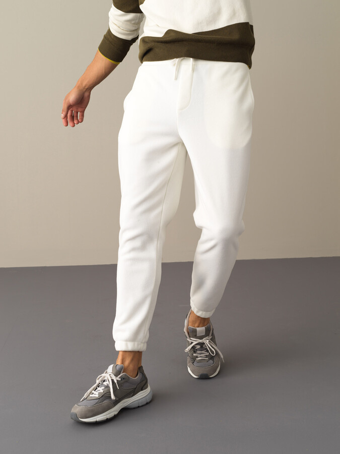 XINT - Beli Lastikli Regular Fit Polar Sweat Pantolon (1)