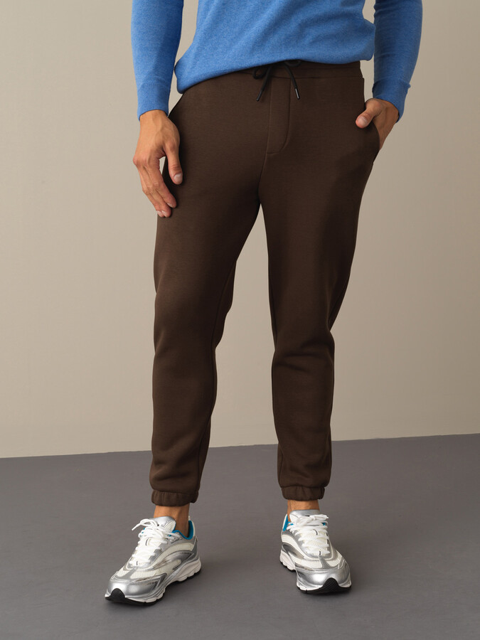 XINT - Pamuklu Regular Fit Basic Sweat Pantolon (1)