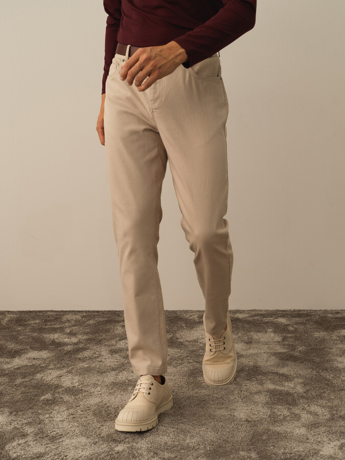 XINT - Pamuklu Slim Fit Pantolon (1)