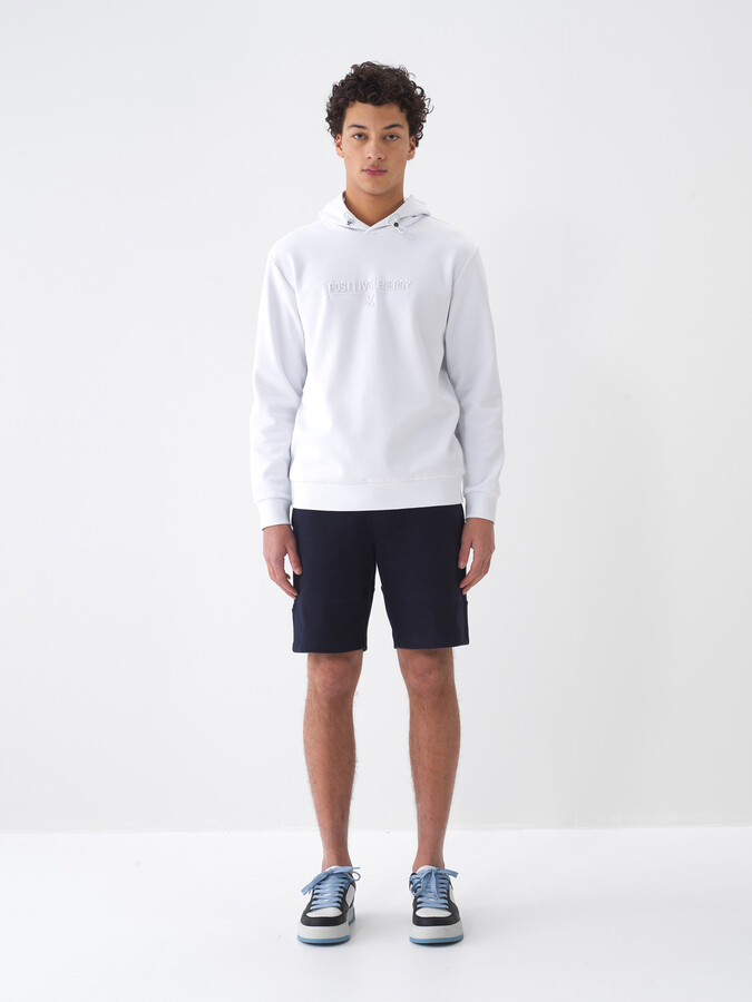 XINT - Pamuklu Regular Fit Baskılı Sweatshirt