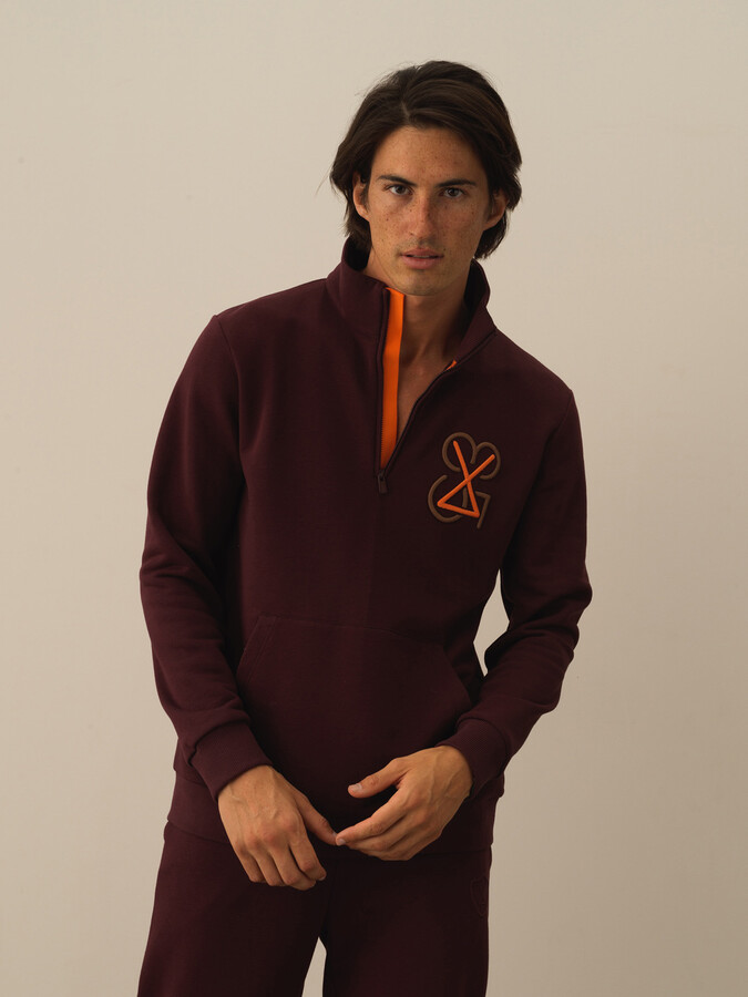 XINT - Pamuklu Regular Fit Nakış Detaylı Sweatshirt (1)