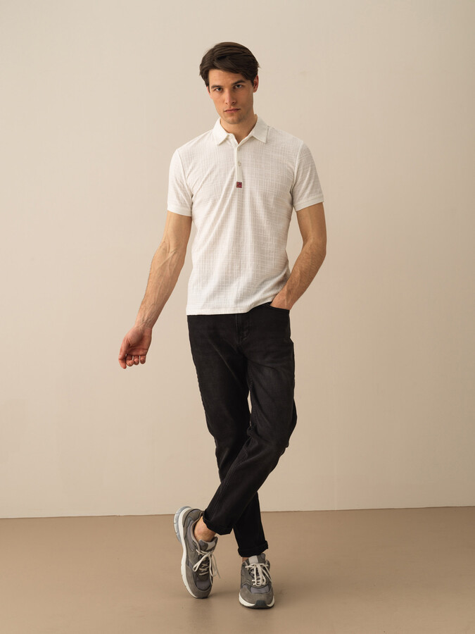 XINT - Pamuklu Slim Fit Polo Tişört