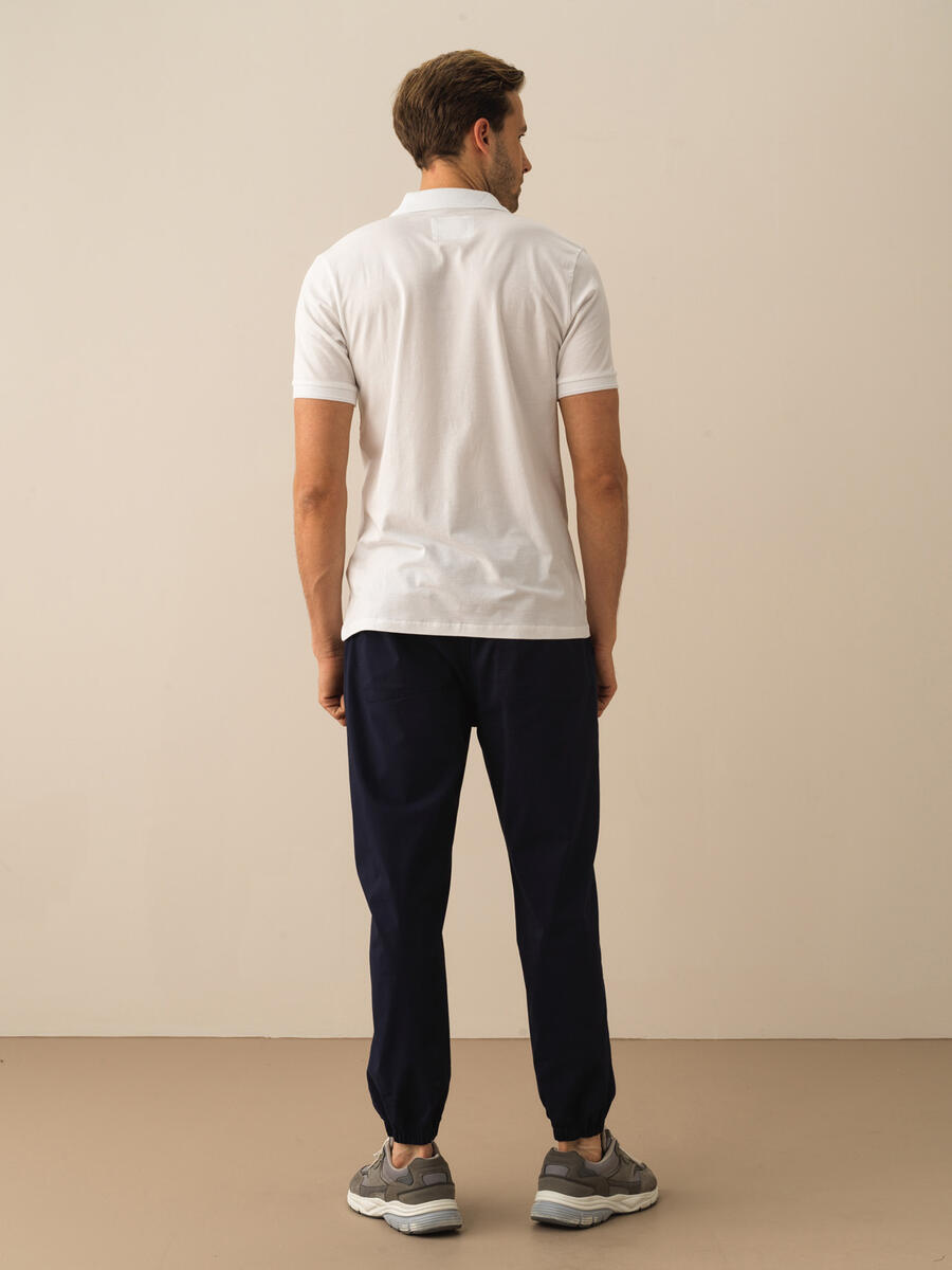 Modal Pamuklu Slim Fit Polo Tişört