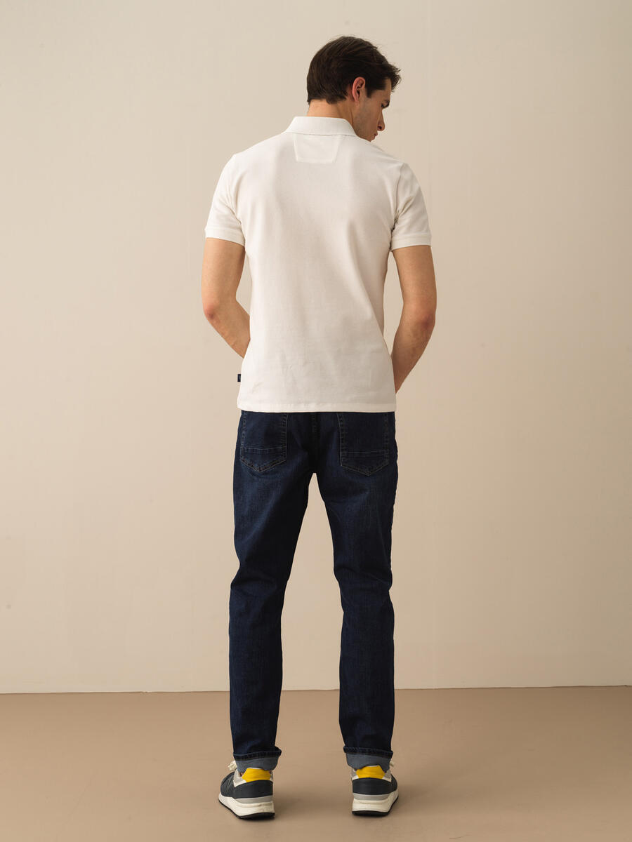 Xint Pamuklu Slim Fit Polo Tişört. 6