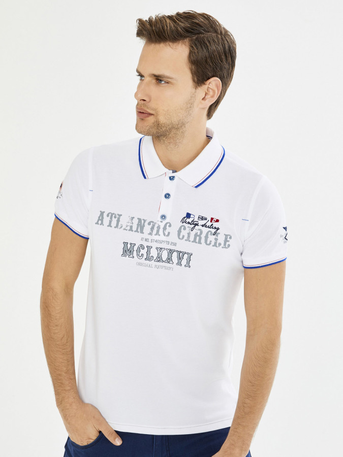 MCL - Polo Yaka Pamuklu Slim Fit Tişört