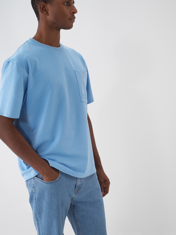 XINT - Pamuklu Oversize Cepli Tişört (1)