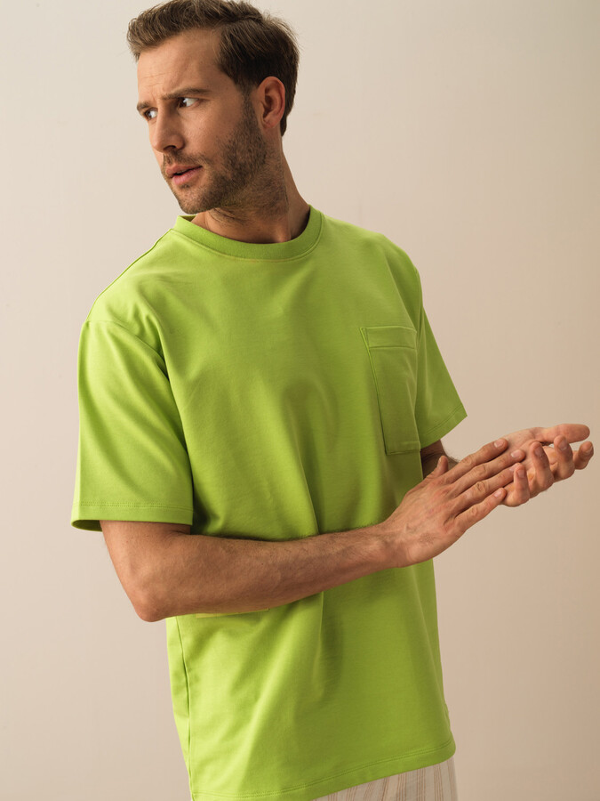 XINT - Pamuklu Oversize Tişört (1)