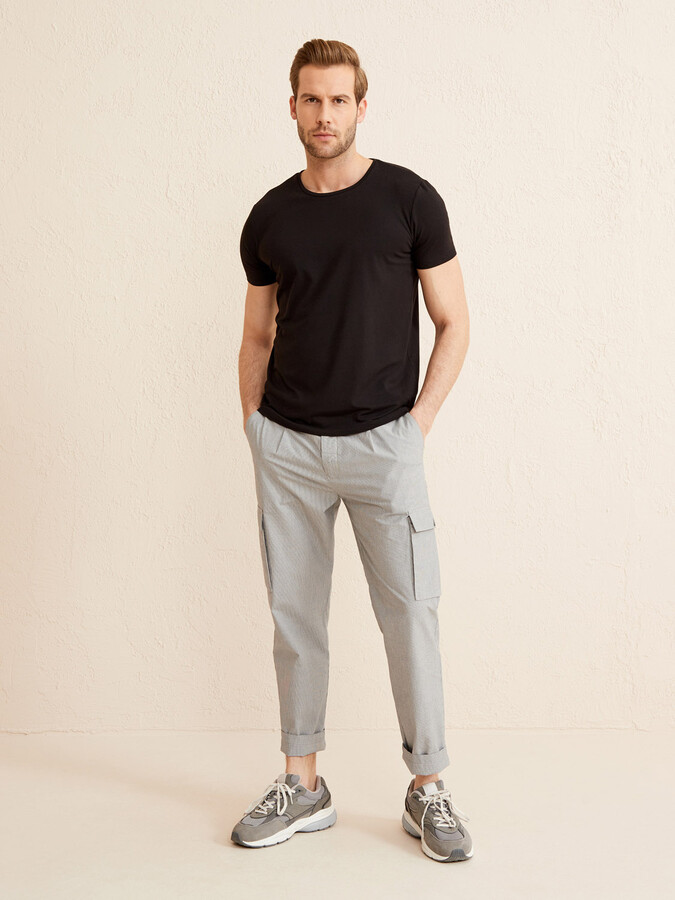 XINT - Modal Pamuklu Slim Fit Basic Tişört
