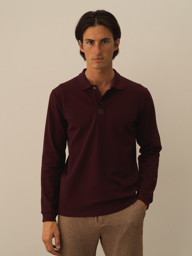 XINT - Pamuklu Slim Fit Basic Polo Tişört (1)