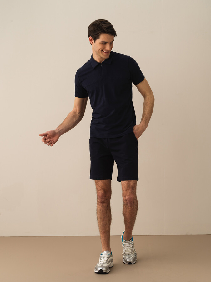XINT - Modal Pamuklu Slim Fit Polo Tişört