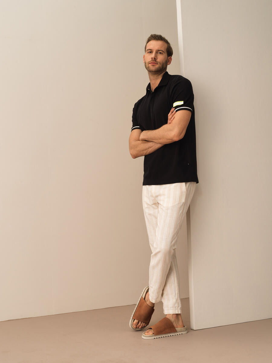 Xint Pamuklu Slim Fit Polo Tişört. 2