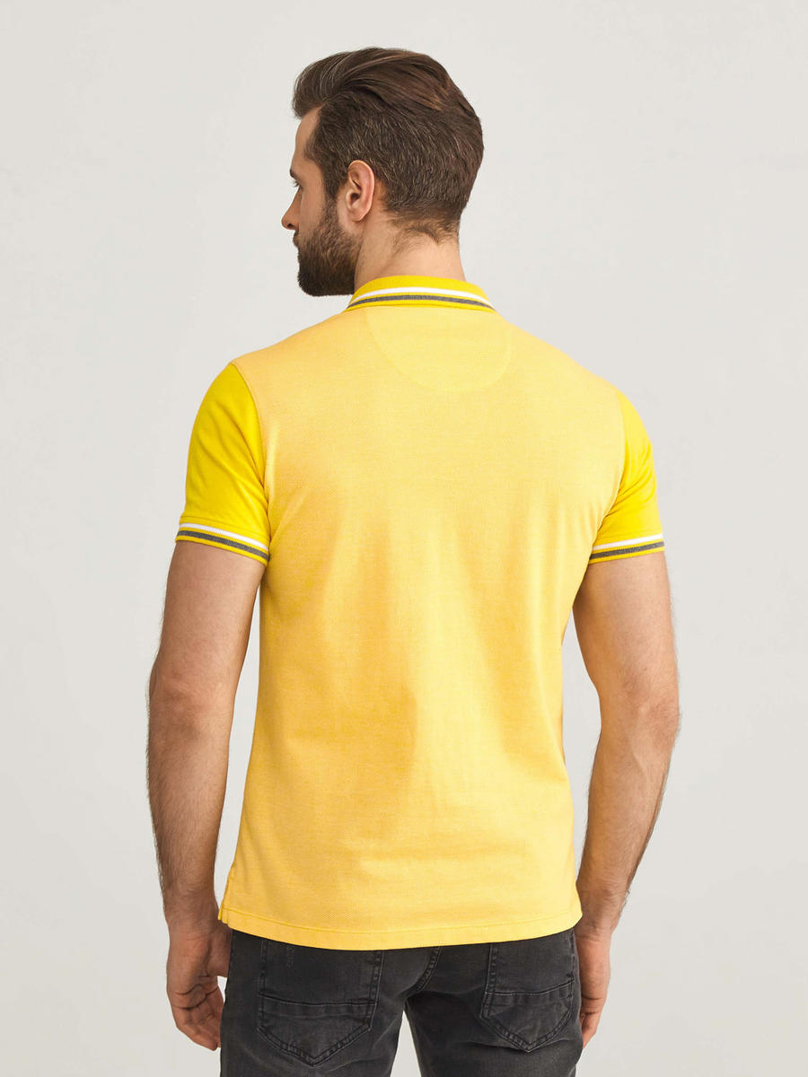 Polo Yaka Pamuklu Slim Fit Tişört