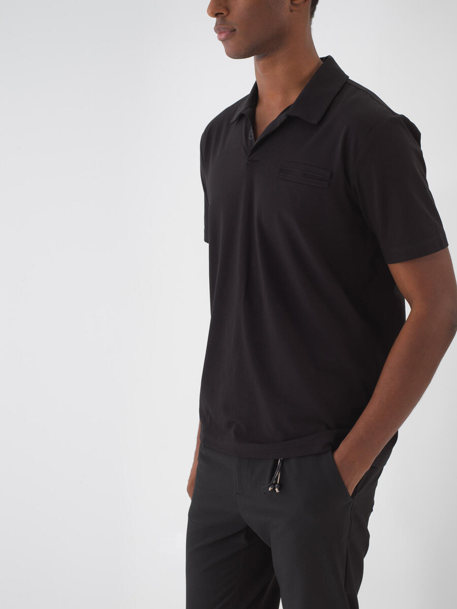 Polo Yaka Regular Fit Modal Tişört