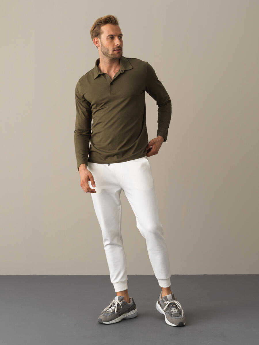 Xint Polo Yaka Slim Fit Modal Basic Tişört. 3