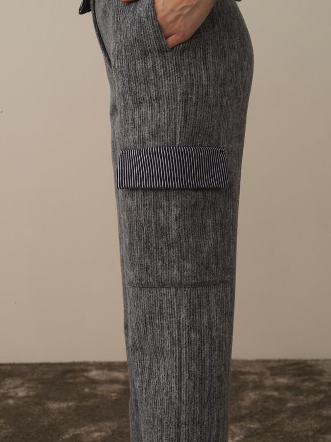 XINT - Pamuklu Oversize Kargo Pantolon (1)