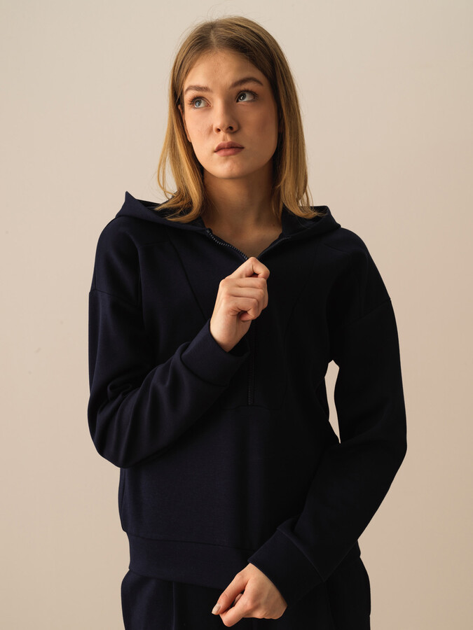 XINT - Pamuklu Oversize Sweatshirt (1)